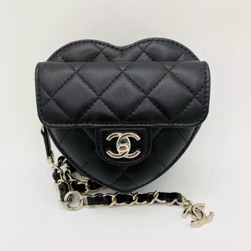 Chanel Mini CC In Love Heart Waist Belt Bag